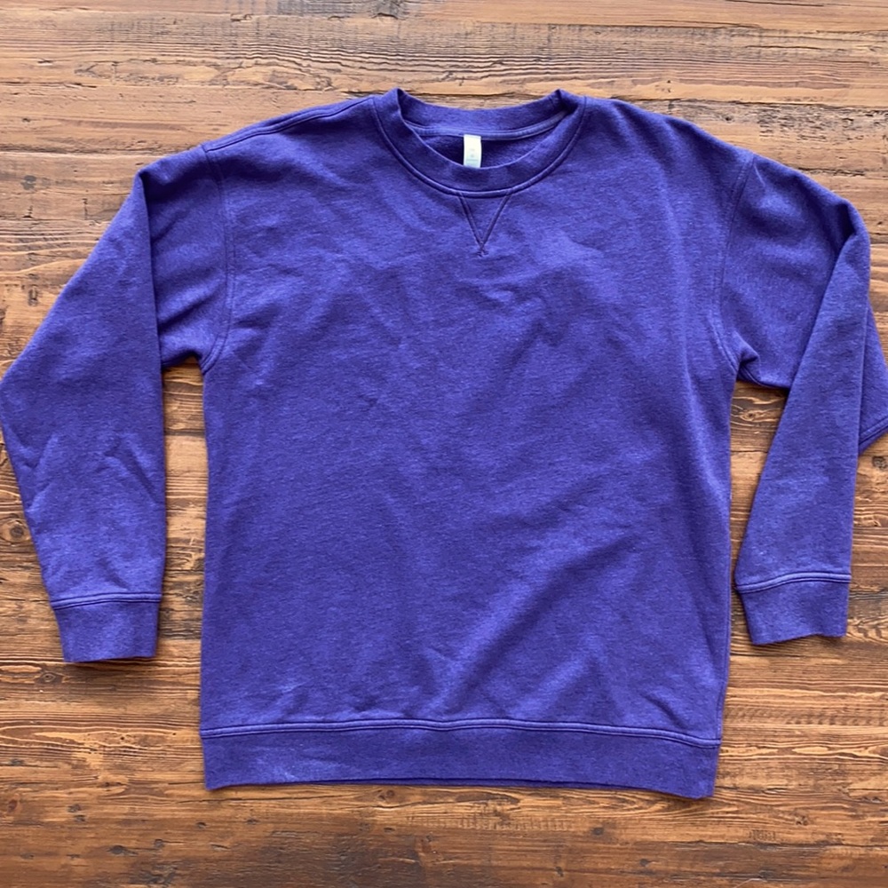 Like New LuLuLemon Crewneck Sweater-Purple